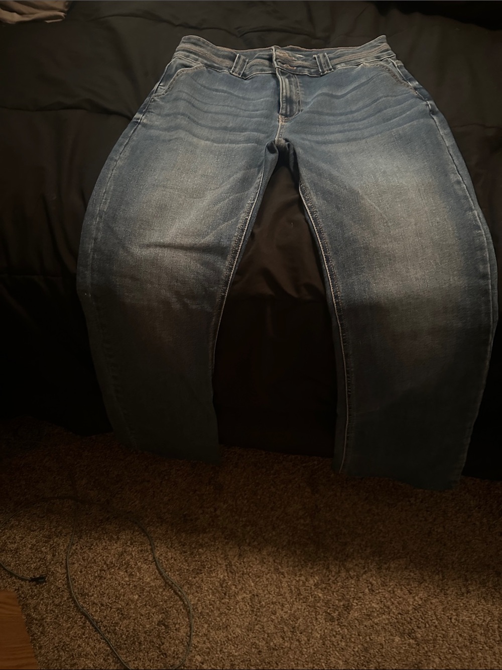 Classic Women's Blue Denim Jeans